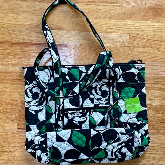 Vera Bradley Imperial Rose Tote Bag - Picture 2 of 5
